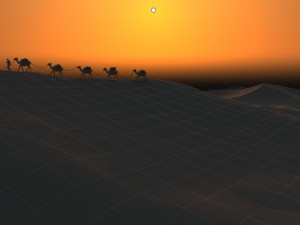 desert camel 3Dモデル