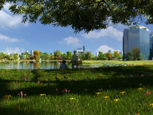 g&ouml;l kenarı 3D Model