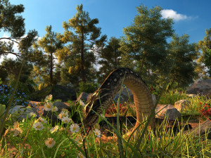 snake 3D Model