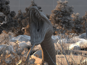 snake 3D Model