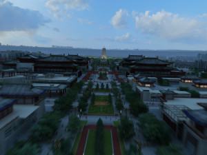 da-yan tower 3D मॉडल