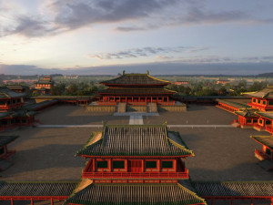 ancient palace 3D Model