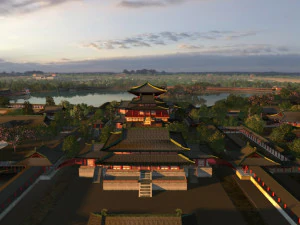 ancient palace 3D Model