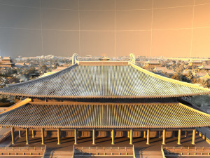 ancient palace 3D Model