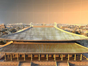 ancient palace 3D Model