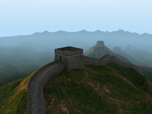 great wall 3D 模型