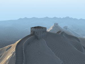 great wall 3D 模型