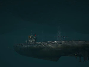 submarine 3D Model
