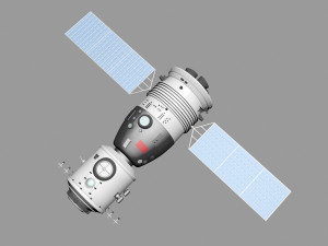 Satellite Modelo 3D