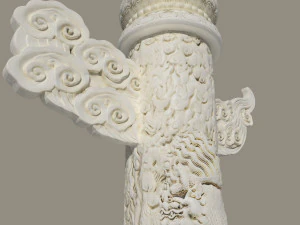 중국 시계 3D 모델