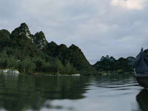 green hills and green water 3D Model