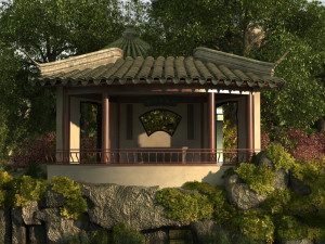 garden Model 3D