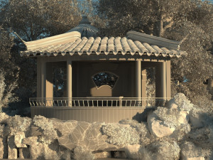 garden Model 3D