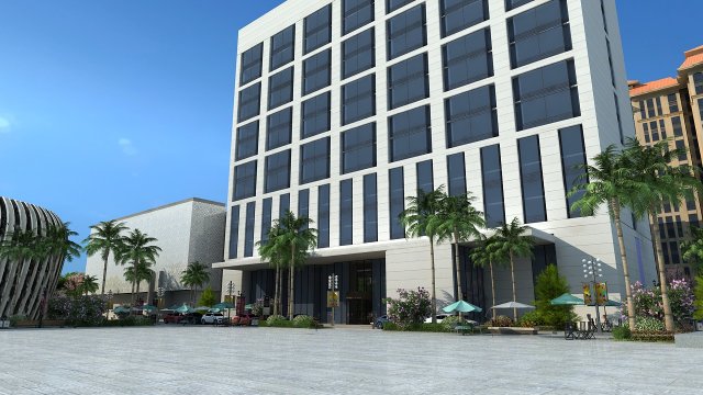 city building 3D मॉडल .c4d .max .obj .3ds .fbx .stl .blend 