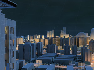 city building 3D मॉडल