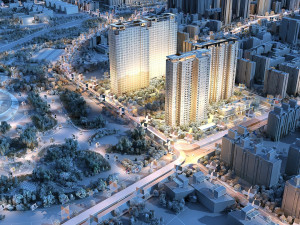 city building Modello 3D