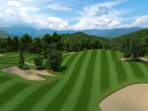 golf course 3D मॉडल