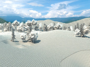 golf course 3D मॉडल