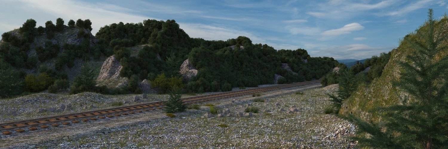 train 3D Model .c4d .max .obj .3ds .fbx .stl .blend 