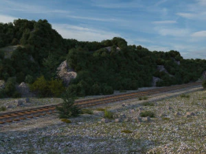 train 3D Model