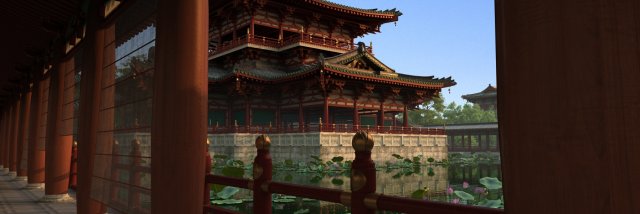 palace 3D Model .c4d .max .obj .3ds .fbx .stl .blend 