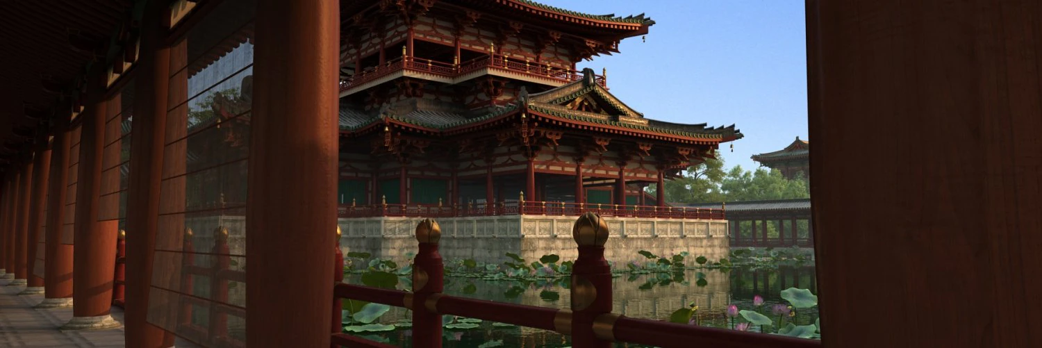 palace 3D Model .c4d .max .obj .3ds .fbx .stl .blend 