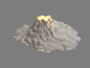 volcanic Modelo 3D