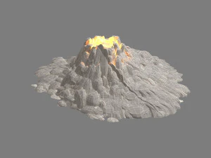 volcanic 3D Model