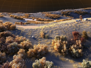 suburban fall Modelo 3D