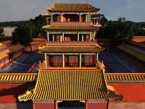 ancient architecture 3D Model