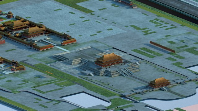 ancient architecture 3D Model .c4d .max .obj .3ds .fbx .stl .blend 