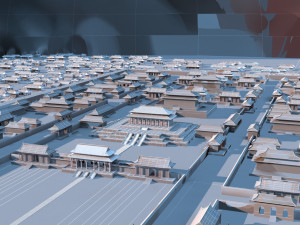 ancient garden 3D Model
