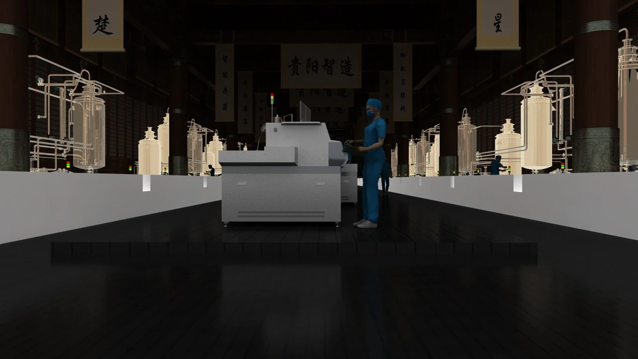 pharmaceutical workshop 3D Model .c4d .max .obj .3ds .fbx .stl .blend 