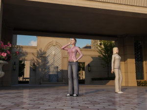 city building 3D मॉडल