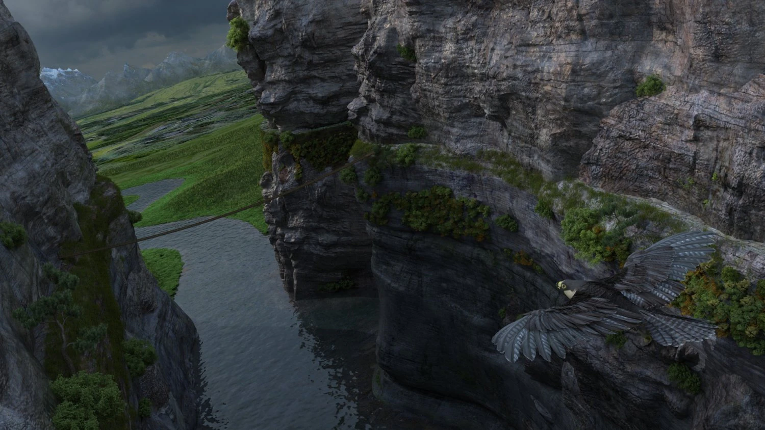 valley 3D Model .c4d .max .obj .3ds .fbx .stl .blend
