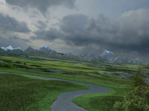 valley 3D Model
