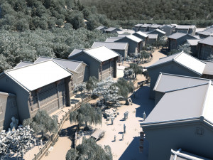 ancient town 3D मॉडल