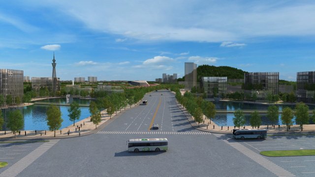 suzhou qinhu 3D 模型 .c4d .max .obj .3ds .fbx .stl .blend 
