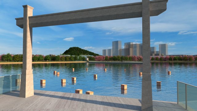 suzhou qinhu 3D 모델 .c4d .max .obj .3ds .fbx .stl .blend