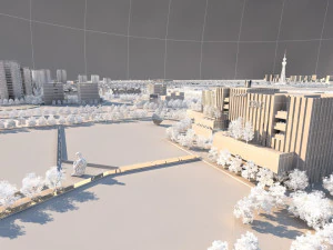 suzhou qinhu 3D Model