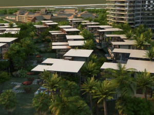 villa group 3D Model