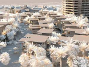 villa group 3D Model