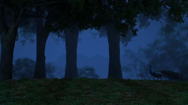 peacock 3Dモデル .c4d .max .obj .3ds .fbx .stl .blend 