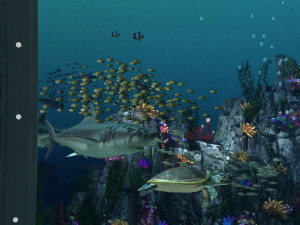 underwater tunnel 3D 모델