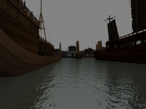 ancient merchant ship 3Dモデル