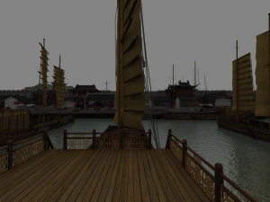ancient merchant ship 3D Model