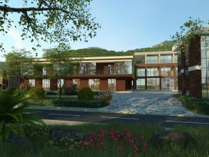 террасное поле 3D Модель