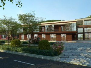 terraced field 3D Model