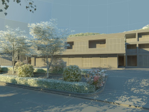 terraced field 3D Model