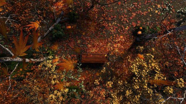 park bench 3D Модель .c4d .max .obj .3ds .fbx .stl .blend 